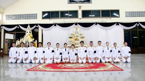 สำนักงานพัฒนาชุมชนอำเภอปลวกแดง ร่วมพิธีสรงน้ำพระบรมศพ และลงนามถวายความอาลัย สมเด็จพระนางเจ้าสิริกิติ์ พระบรมราชินีนาถ พระบรมราชชนนีพันปีหลวง